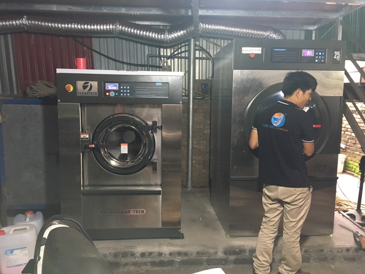 Bán máy giặt công nghiệp tại Từ Sơn - Bắc Ninh 